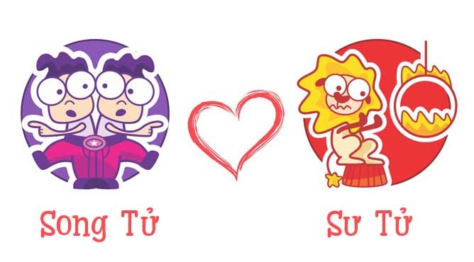 Song Tử có hợp với Sư Tử không? Mức độ hòa hợp giữa Song Tử và Sư Tử 