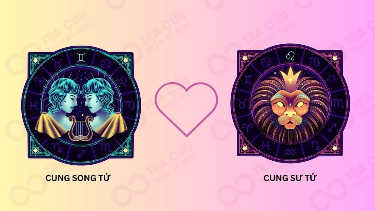 Song Tử có hợp với Sư Tử không? Mức độ hòa hợp giữa Song Tử và Sư Tử 